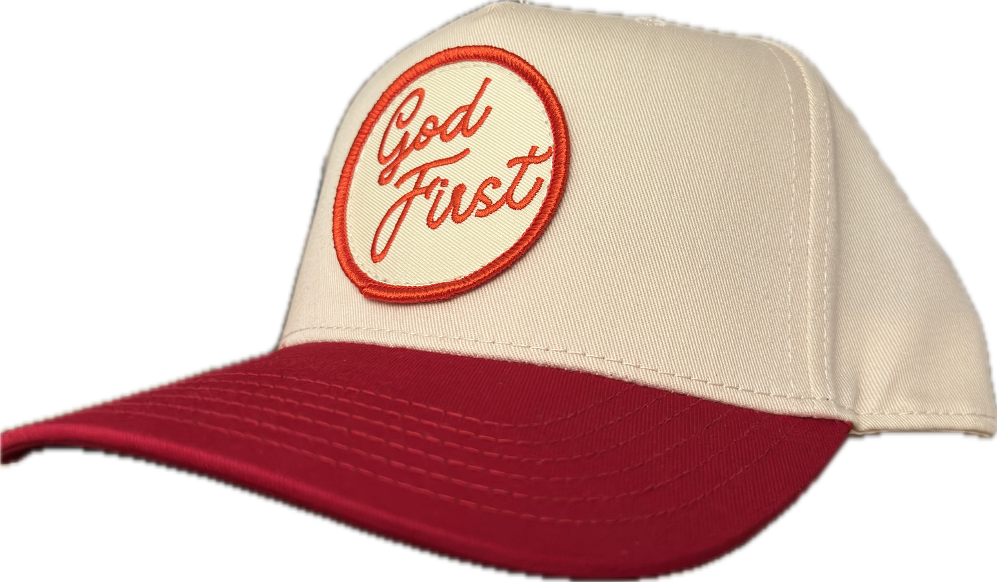 Otto 5 Panel Red/Natural