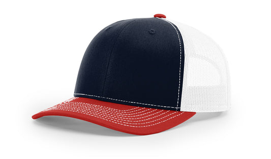 Richardson 112 Navy/White/Red